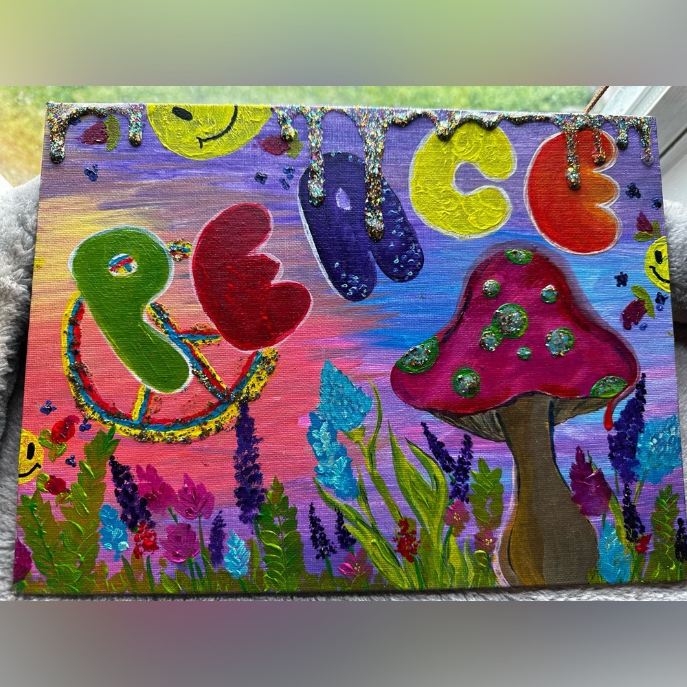 Hand painted picture